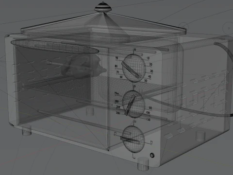 Oven 3D Model