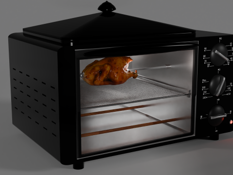 Oven 3D Model