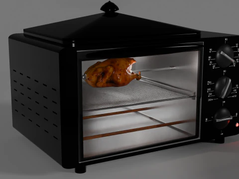Oven 3D Model