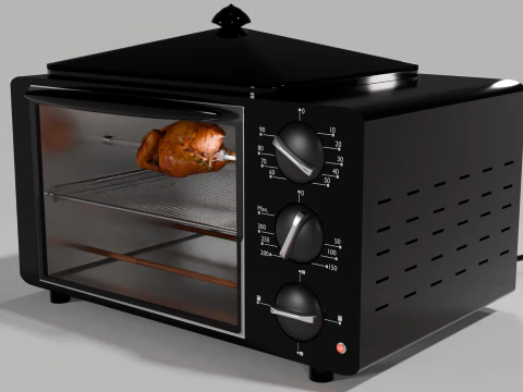 Oven 3D Model
