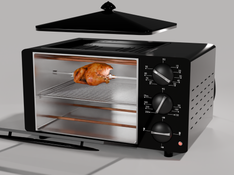 Oven 3D Model
