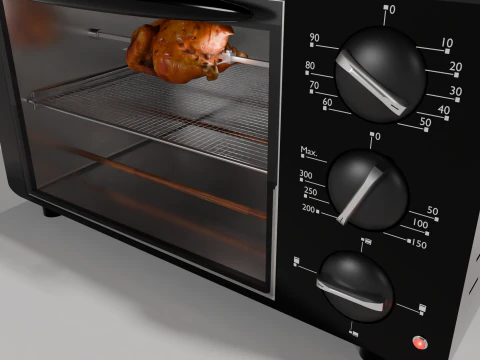 Oven 3D Model