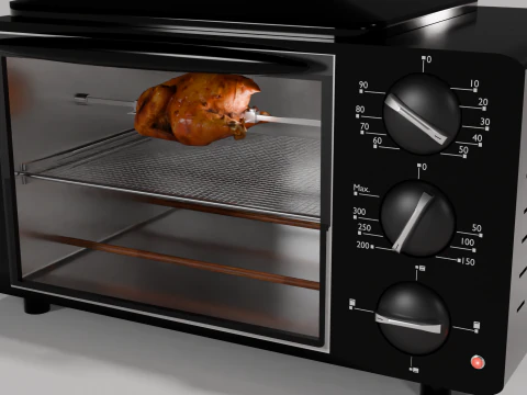 Oven 3D Model