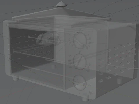 Oven 3D Model