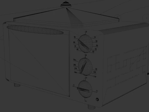 Oven 3D Model