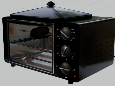 Oven 3D Model