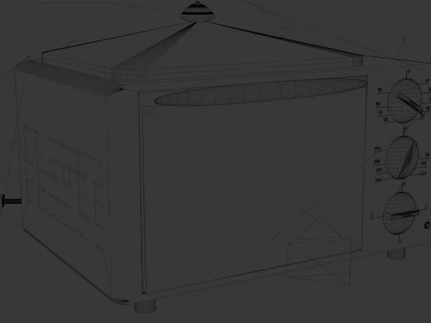 Oven 3D Model