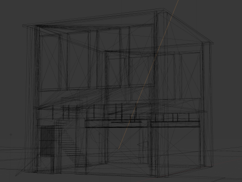 Pr&eacute;dio Antigo Modelo 3D