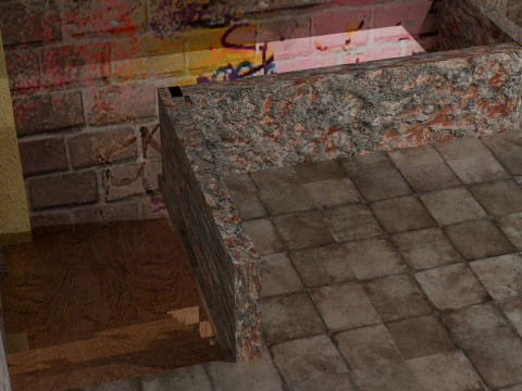 Old Building 3D Model