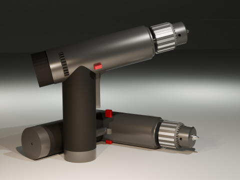Drill 3D Model