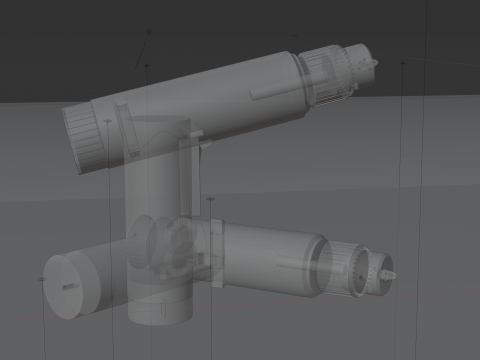 छेद करना 3D मॉडल