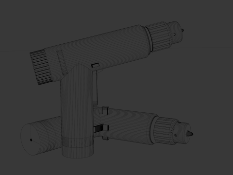 छेद करना 3D मॉडल