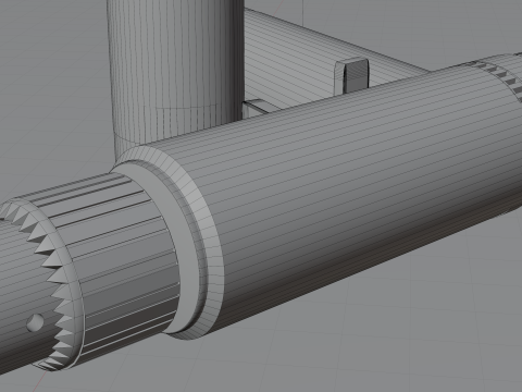 छेद करना 3D मॉडल