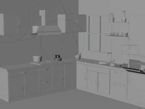 Kitchen 3D Model
