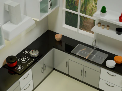 Kitchen 3D Model