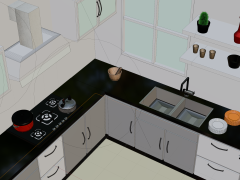 Kitchen 3D Model