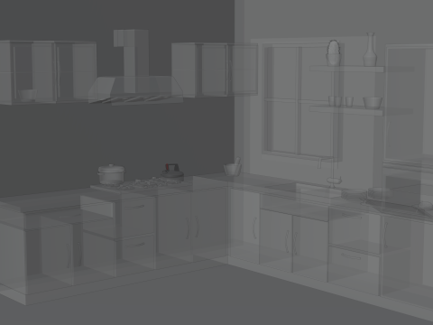 Kitchen 3D Model