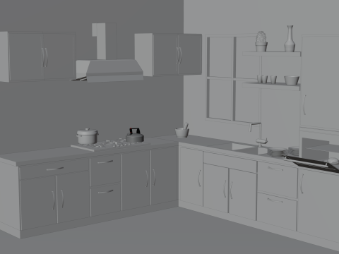 Kitchen 3D Model