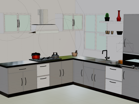 Kitchen 3D Model