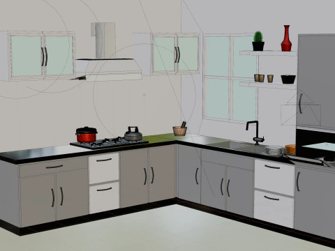 Kitchen 3D Model