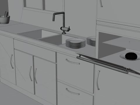 Kitchen 3D Model