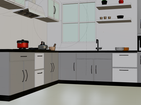 Kitchen 3D Model