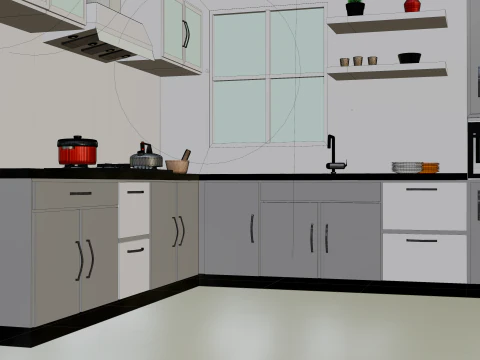 Kitchen 3D Model