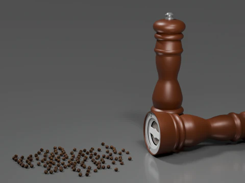 Moinho de pimenta Modelo 3D