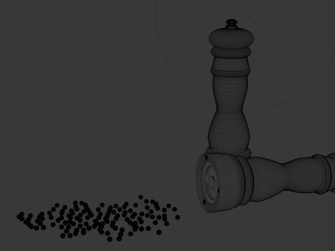 काली मिर्च का कारख़ाना 3D मॉडल