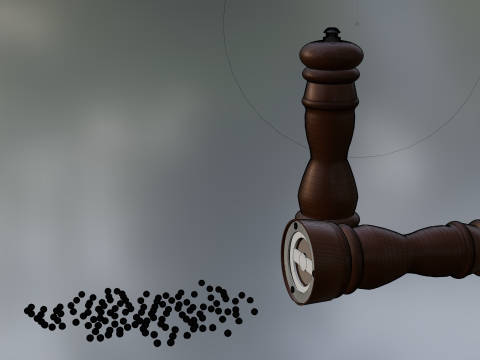 काली मिर्च का कारख़ाना 3D मॉडल