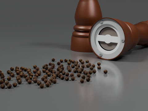 काली मिर्च का कारख़ाना 3D मॉडल