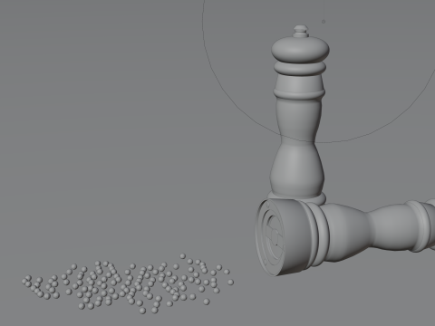 काली मिर्च का कारख़ाना 3D मॉडल