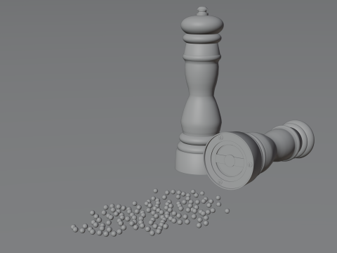 काली मिर्च का कारख़ाना 3D मॉडल