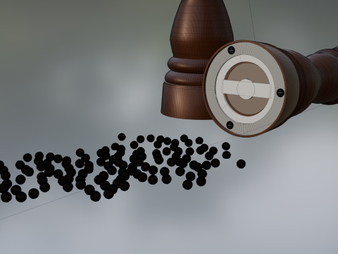 काली मिर्च का कारख़ाना 3D मॉडल