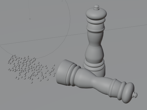 काली मिर्च का कारख़ाना 3D मॉडल