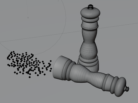 काली मिर्च का कारख़ाना 3D मॉडल
