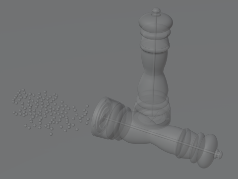 काली मिर्च का कारख़ाना 3D मॉडल