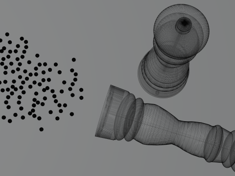 काली मिर्च का कारख़ाना 3D मॉडल