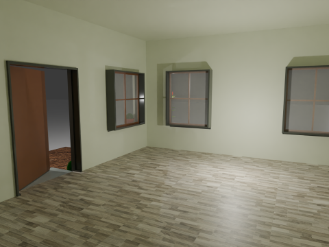 झोपड़ी 3D मॉडल