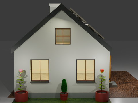 झोपड़ी 3D मॉडल