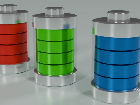 Charging Icon 3D Model