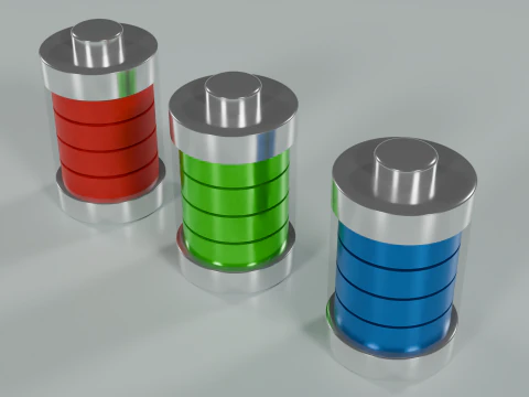 Charging Icon 3D Model
