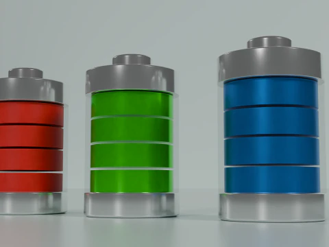 Charging Icon 3D Model