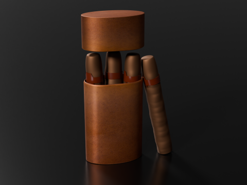 सिगार 3D मॉडल