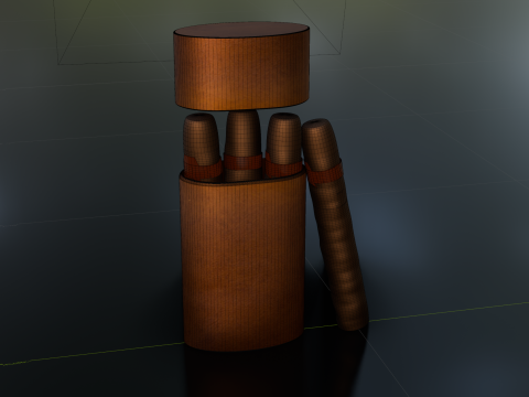 सिगार 3D मॉडल