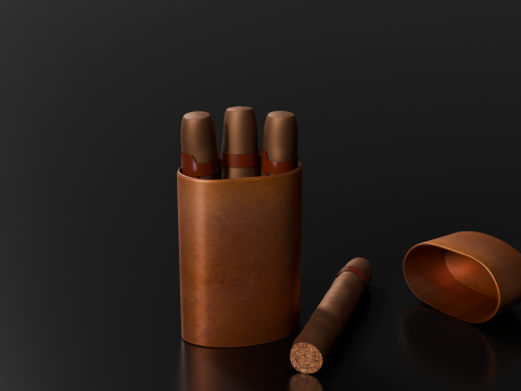 सिगार 3D मॉडल