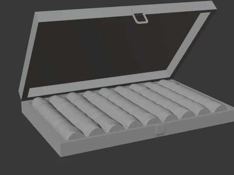 Cigar Box 3D Model