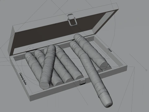 Cigar Box 3D Model