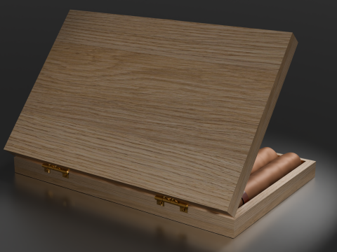 Коробка для сигар 3D Модель