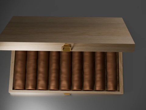 Cigar Box 3D Model